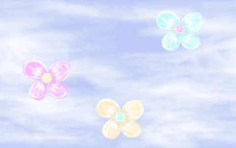 background flori culori slabe